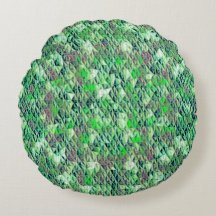 Mosaic in greenish dreiecke with gradient ttes t