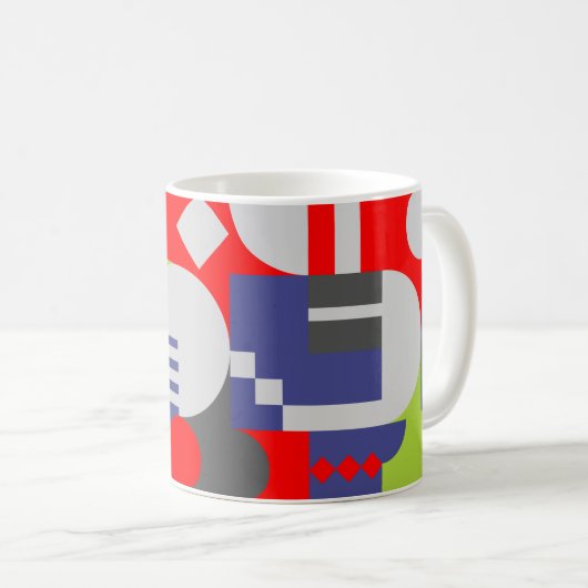 Mosaic Kaffeetasse (VorderseiteRechts)