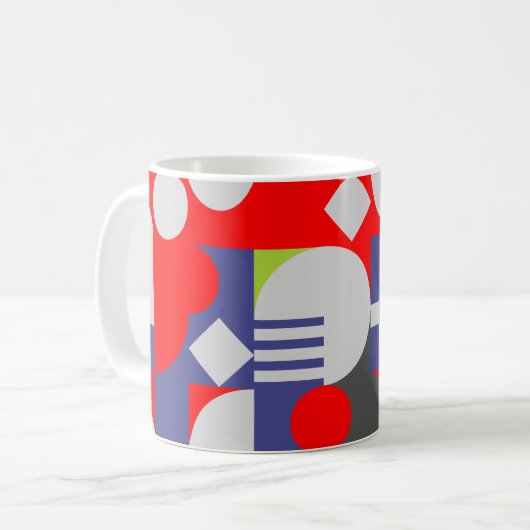 Mosaic Kaffeetasse (Vorderseite Links)