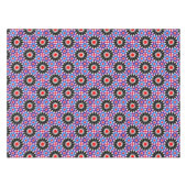 Mosaic Legacy: Andalusian Moroccan Zellige Art Tischdecke (Vorderseite (Horizontal))