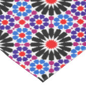 Mosaic Legacy: Andalusian Moroccan Zellige Art Tischdecke (Schrägansicht)