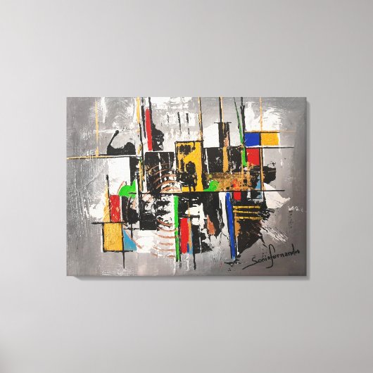 Mosaic Leinwanddruck (Vorderseite)