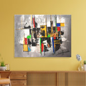 Mosaic Leinwanddruck (Insitu (Wohnzimmer))