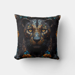 Mosaic Leopard Majesty Kissen