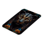 Mosaic Leopard Majesty Magnet (Linke Seite)