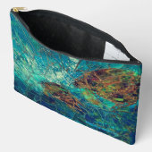 Mosaic Lg Zippered_Bag Turtles Indigenosity Acces Zubehörtasche (Offen)