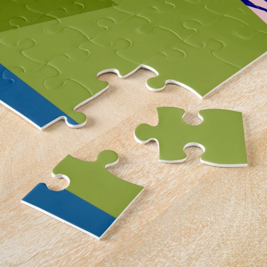 Mosaic Lion Puzzle (Seite)