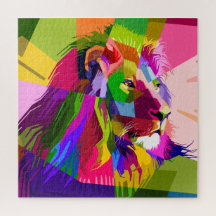 Mosaic Lion