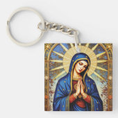 Mosaic Madonna Schlüsselanhänger (Vorderseite)