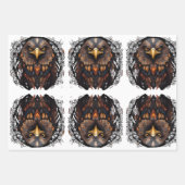 Mosaic Majestic Eagle Geschenkpapier Set (Vorderseite 3)