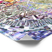 Mosaic Mandala 1,9 Poster (Ecke)