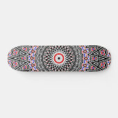 Mosaic Mandala Skateboard (Horizontal)