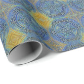 Mosaic Mandala Wrapping Paper Geschenkpapier (Rolleneckpunkt)