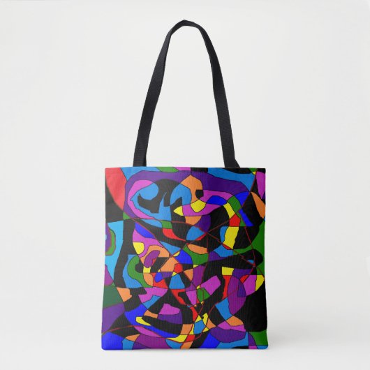 MOSAIC MEHRFARBIG VIBRANT TASCHE (Vorderseite)