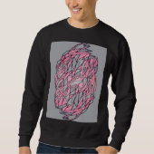 Mosaic Men’s Abstract Sweatshirt (Vorderseite)
