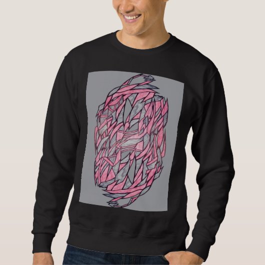 Mosaic Men’s Abstract Sweatshirt (Vorderseite)
