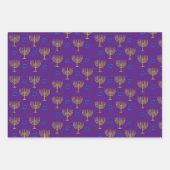 Mosaic Menorahs Geschenkpapier Set (Vorderseite 2)