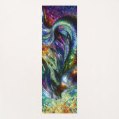 Mosaic Mermaid Yogamatte (Vorderseite)
