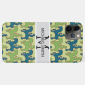 Mosaic Modern Monogram #12 Case-Mate iPhone Hülle (Rückseite (Horizontal))