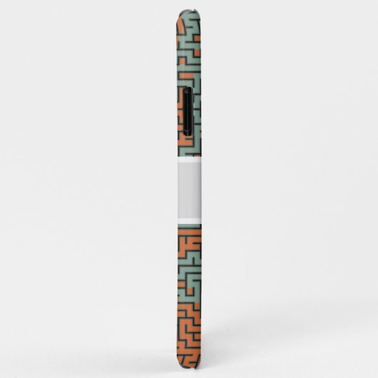 Mosaic Modern Monogram #14 Case-Mate iPhone Hülle (Hinten/Rechts)