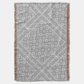 Mosaic Muster 02.BW LGrey BG Decke (Vorderseite Vertikal)