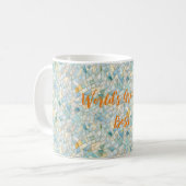 Mosaic Personalize Coffee Tasse 11 oder 15 oz (Vorderseite Links)