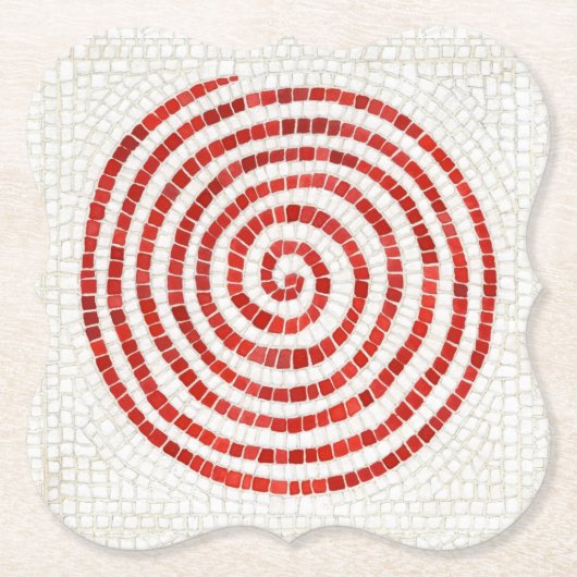 MOSAIC PINWHEEL-Untersetzer Untersetzer (Vorderseite)