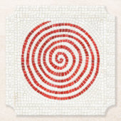 MOSAIC PINWHEEL-Untersetzer Untersetzer (Vorderseite)