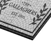 Mosaic Print Personalized Name Schneidebrett (Ecke)