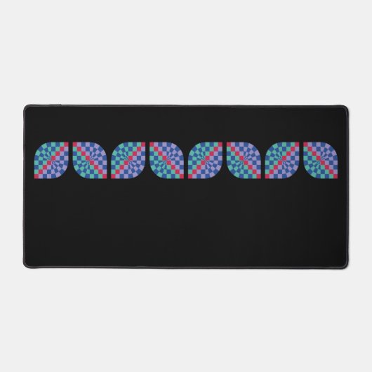 Mosaic Radiance (Linear) Schreibtischunterlage (Vorderseite)