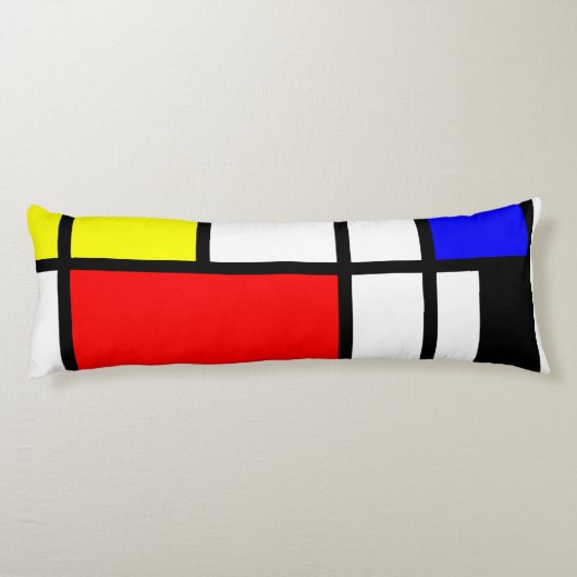 MOSAIC Rechtecke Quadrate Farbe I + Ihre Ideen Seitenschläferkissen (Rückseite)