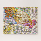 Mosaic Rooster Jigsaw Puzzle (Horizontal)