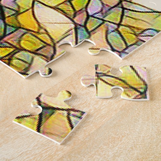 Mosaic Rooster Jigsaw Puzzle (Seite)