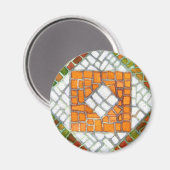 MOSAIC Round Magnet (Vorderseite/Rückseite)