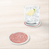 MOSAIC Round Paper Untersetzer (Vor Ort)