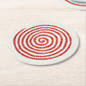 MOSAIC Round Paper Untersetzer (Angewinkelt)