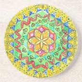 Mosaic Sandstone Untersetzer (Vorne)