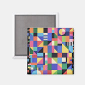 Mosaic Spectrum Magnet (Vorderseite/Rückseite)