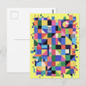 Mosaic Spectrum Postkarte (Vorne/Hinten)
