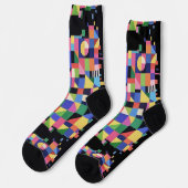 Mosaic Spectrum Socken (Linkes Detail)
