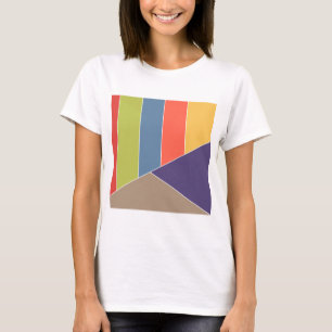 MOSAIC Streifen Dreiecke Farbe I + Ihre Ideen T-Shirt