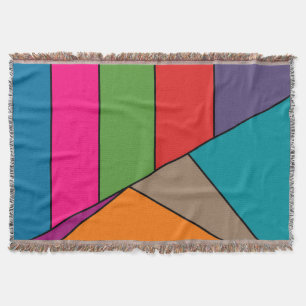 MOSAIC Streifen Dreiecke Farbe III + Ihre Ideen Decke