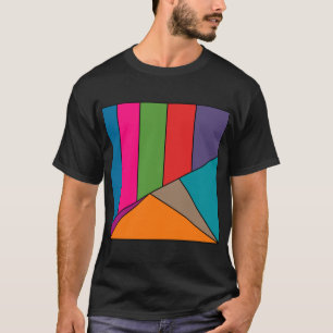 MOSAIC Streifen Dreiecke Farbe III + Ihre Ideen T-Shirt