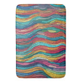 Mosaic Tide Badematte (Vorderseite Vertikal)