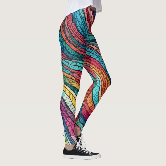 Mosaic Tide Leggings (Rechts)