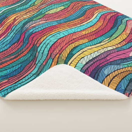 Mosaic Tide Sherpadecke (3/4)