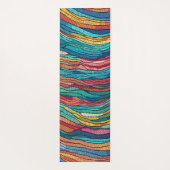 Mosaic Tide Yogamatte (Rückseite)