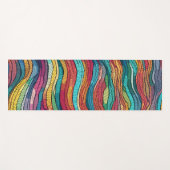Mosaic Tide Yogamatte (Vorderseite (Horizontal))