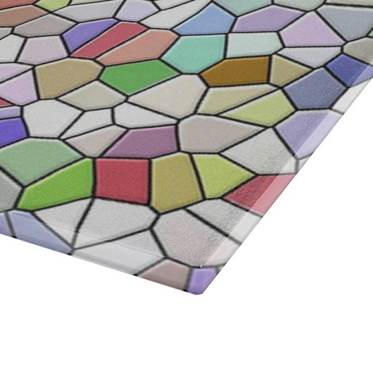 Mosaic Tiles Schneidebrett (Ecke)