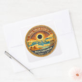 Mosaic  Total Solar Eclipse 2027 sticker (Umschlag)